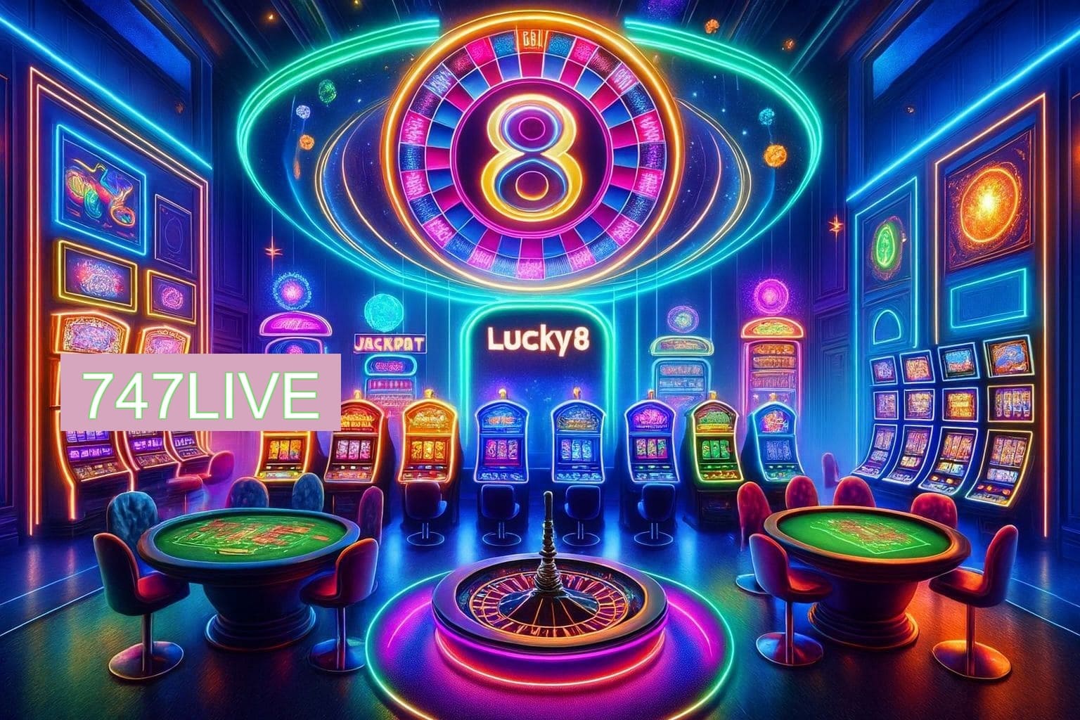 Jogos emocionantes no 747LIVE