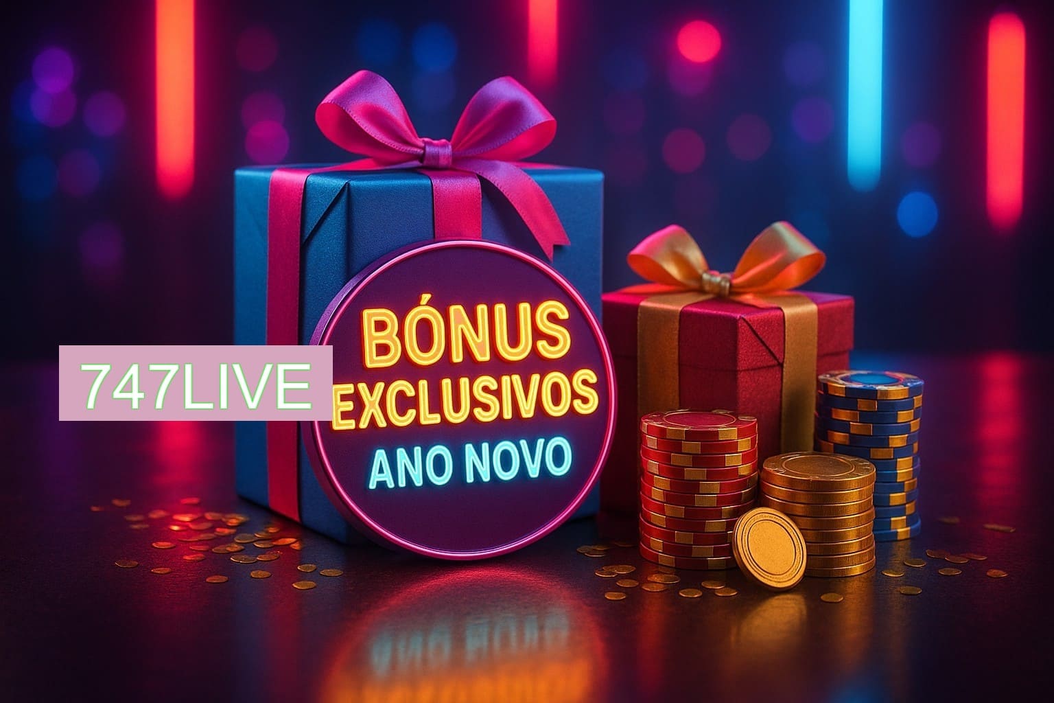 Promoções de Ano Novo no 747LIVE